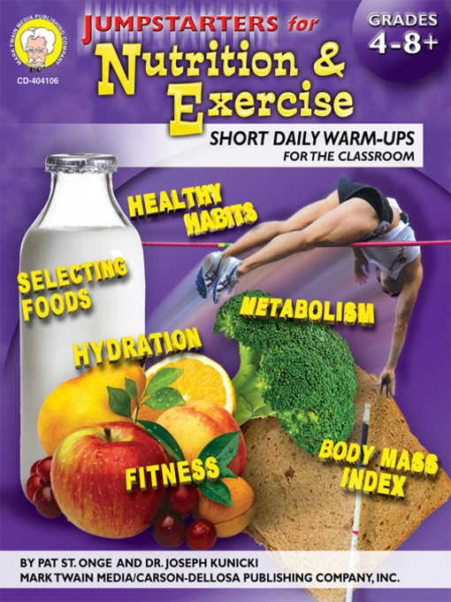 Title details for Jumpstarters for Nutrition & Exercise by St. Onge - Wait list